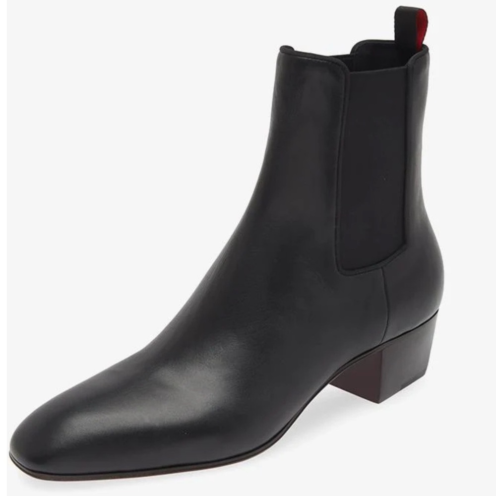 Christian Louboutin Rosalio Leather Chelsea Boots